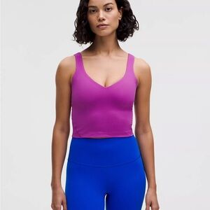 NWT lululemon Align Tank Dark Pink/Magenta